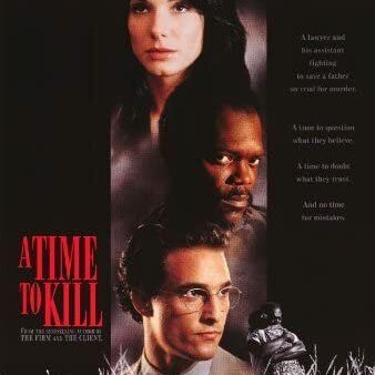 A Time To Kill ~ Movie Poster ~ 27x40 SINGLE SIDED REPRINT MOVIE POSTER Hot on Sale