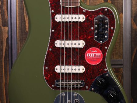 Squier Classic Vibe Bass VI Olive Hot on Sale