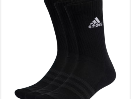 Adidas Crew Socks Black (3 Paar) Online now