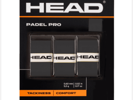 Head Padel Pro Overgrip Black Sale