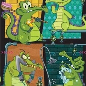 WHERE S MY WATER? ~ SWAMPY BATH ~ 22x34 VIDEO GAME POSTER App Alligator Hot on Sale