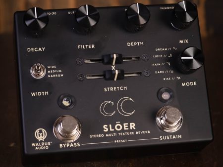 Walrus Audio SLÖER Reverb Black Supply