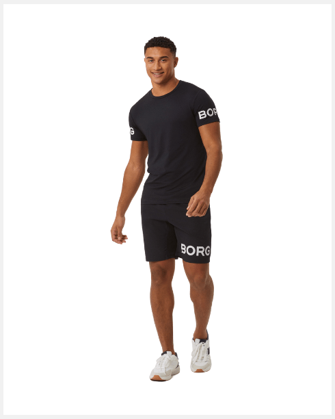 Björn Borg T-shirt Black For Cheap