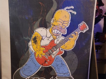 The Simpsons - Homer Rocks - 24x36 Poster Sale