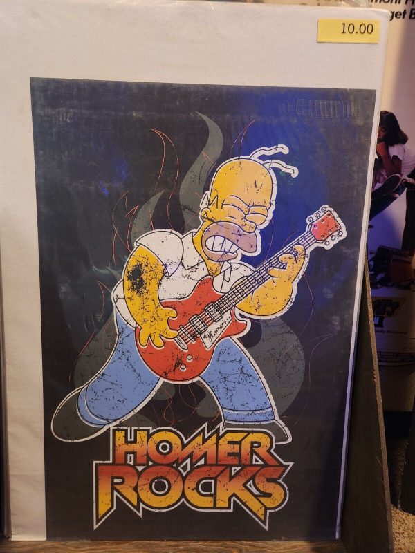 The Simpsons - Homer Rocks - 24x36 Poster Sale