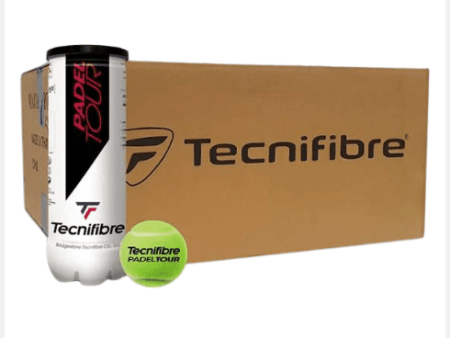 Tecnifibre Padel Tour Balls Box (24 Cans) Online Hot Sale