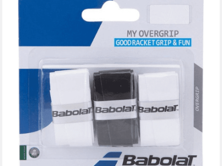 Babolat Overgrip Zwart Blauw Wit (3 stuks) Hot on Sale