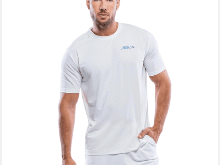 Siux T-shirt Jacquard White Discount