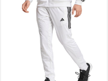 Adidas Pants 3-Stripes Knitted White Supply