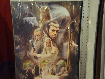 The Hobbit - Rivendell Wizards - 22x36 Poster For Sale