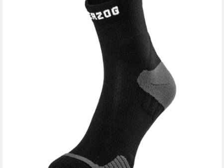 Herzog Compression Ankle Sock Black For Discount