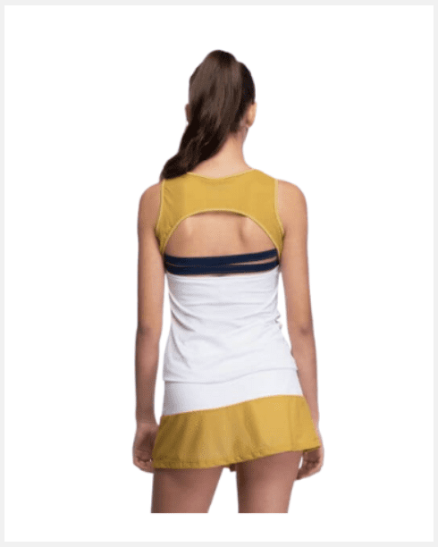 Siux Top White Yellow Fashion