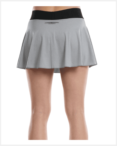 Bullpadel Lacre Skirt Grey Hot on Sale