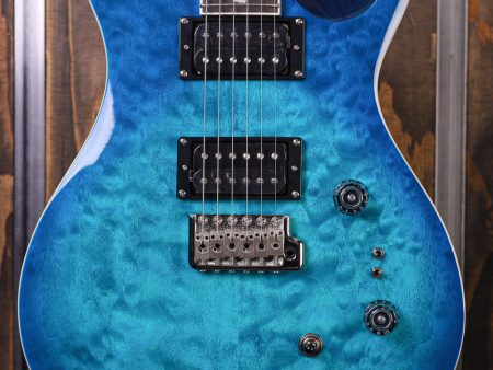 PRS SE Custom 24-08 Quilted Lake Blue on Sale