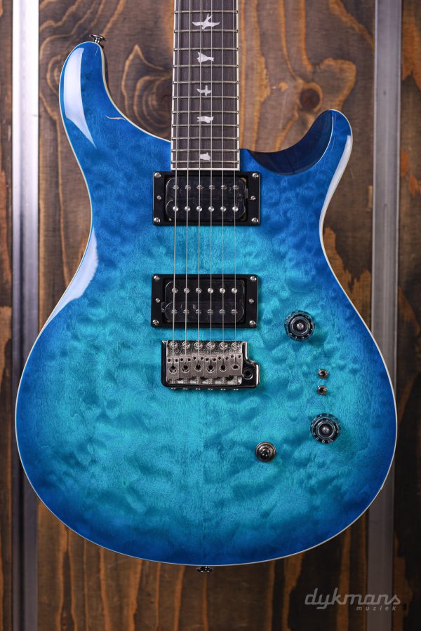 PRS SE Custom 24-08 Quilted Lake Blue on Sale