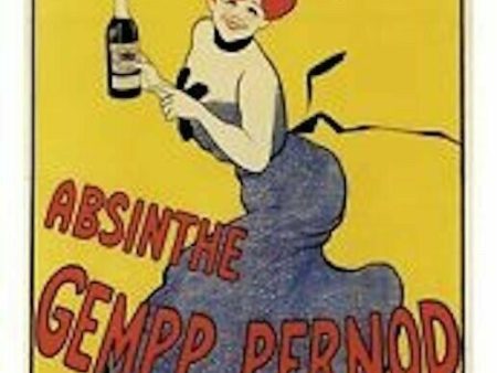 ABSINTHE GEMP ART POSTER 24X36 Online now