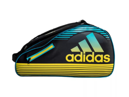 Adidas Racket Bag Tour Black Yellow Online Hot Sale