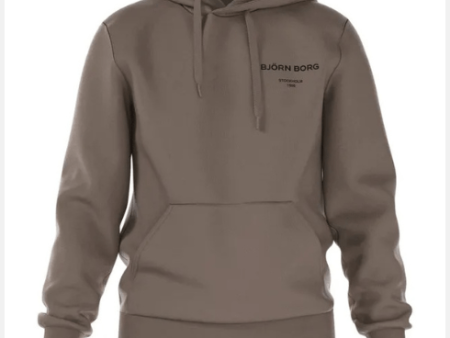 Björn Borg Hoodie Essential 1 Braun Online Hot Sale