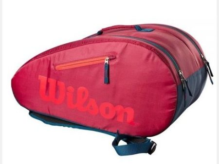 Wilson Junior Padel Bag Red For Discount