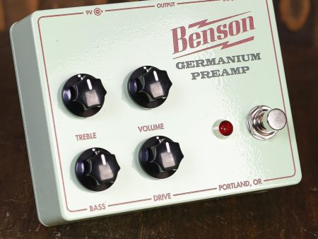 Benson Germanium Preamp  Online now