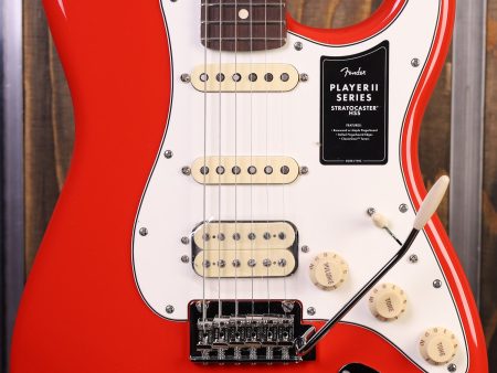 Fender Player II Stratocaster HSS Coral Red Online Hot Sale