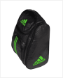 Adidas Racketbag Multigame Black Green Cheap