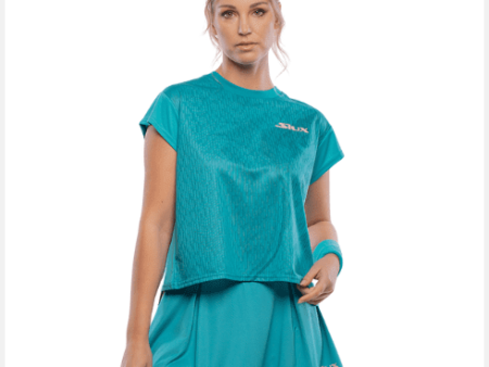 Siux T-shirt Billow Turquoise Woman Discount