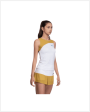 Siux Top White Yellow Fashion