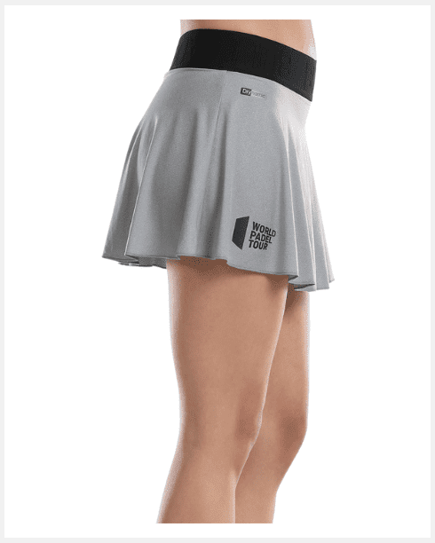 Bullpadel Lacre Skirt Grey Hot on Sale