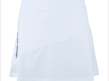 Indian Maharadja Skirt Kadiri Jacquard White Online Hot Sale