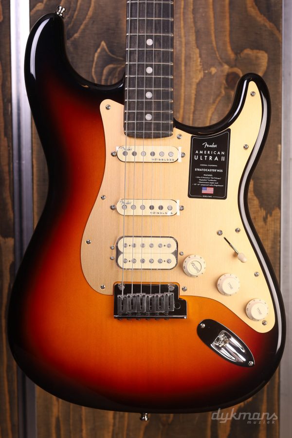 Fender American Ultra II Stratocaster HSS Ultraburst Online Hot Sale