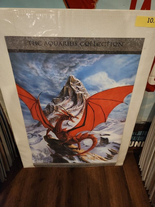 The Aquarius Collection - Red Dragon - 24x36 Poster Online now