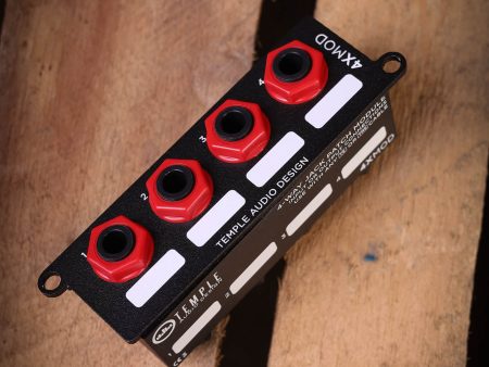 Temple Audio 4-Way MOD-4X Jack Patch Module Online now