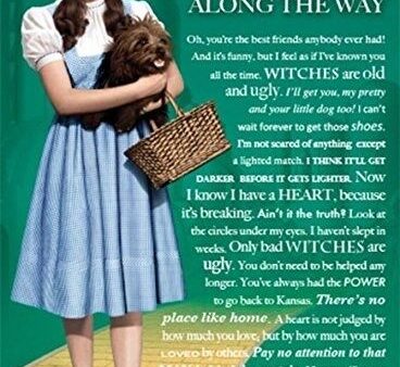 WIZARD OF OZ ~ FRIENDS YOU MEET ALONG THE WAY ~ 24x36 MOVIE POSTER NEW ROLLED! For Sale