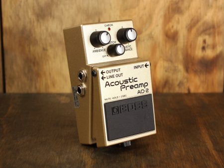 Boss AD-2 Acoustic Preamp Online now