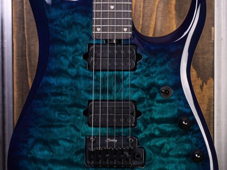 Sterling By Music Man JP150D John Petrucci Cerulean Blue Online Hot Sale