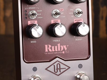 Universal Audio AUFX Ruby  63 Top Boost Amplifier Cheap