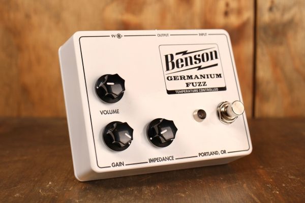 Benson Germanium Fuzz (White) For Cheap