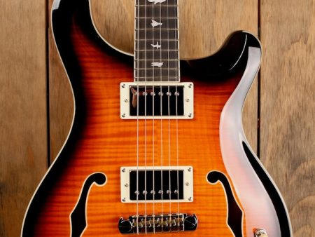 2020 PRS SE Hollowbody II Tri-Colour Sunburst For Cheap