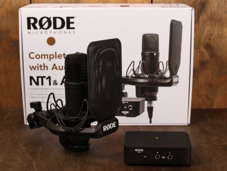 Rode NT1 & AI-1 Complete Studio Kit with Audio Interface Discount