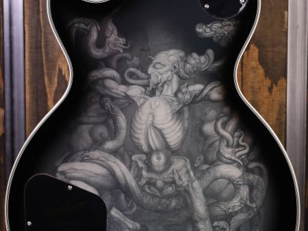 Epiphone Adam Jones Les Paul Custom Art Collection: Ernst Fuchs   ANTI-LAOKOON  For Sale