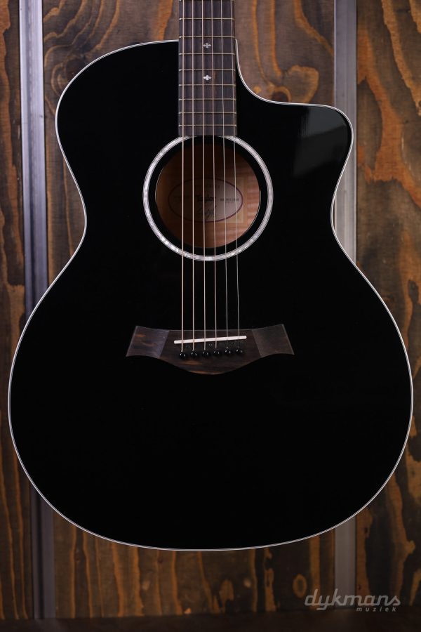 Taylor 214ce-BLK DLX + Free Taylor Strap! Online now